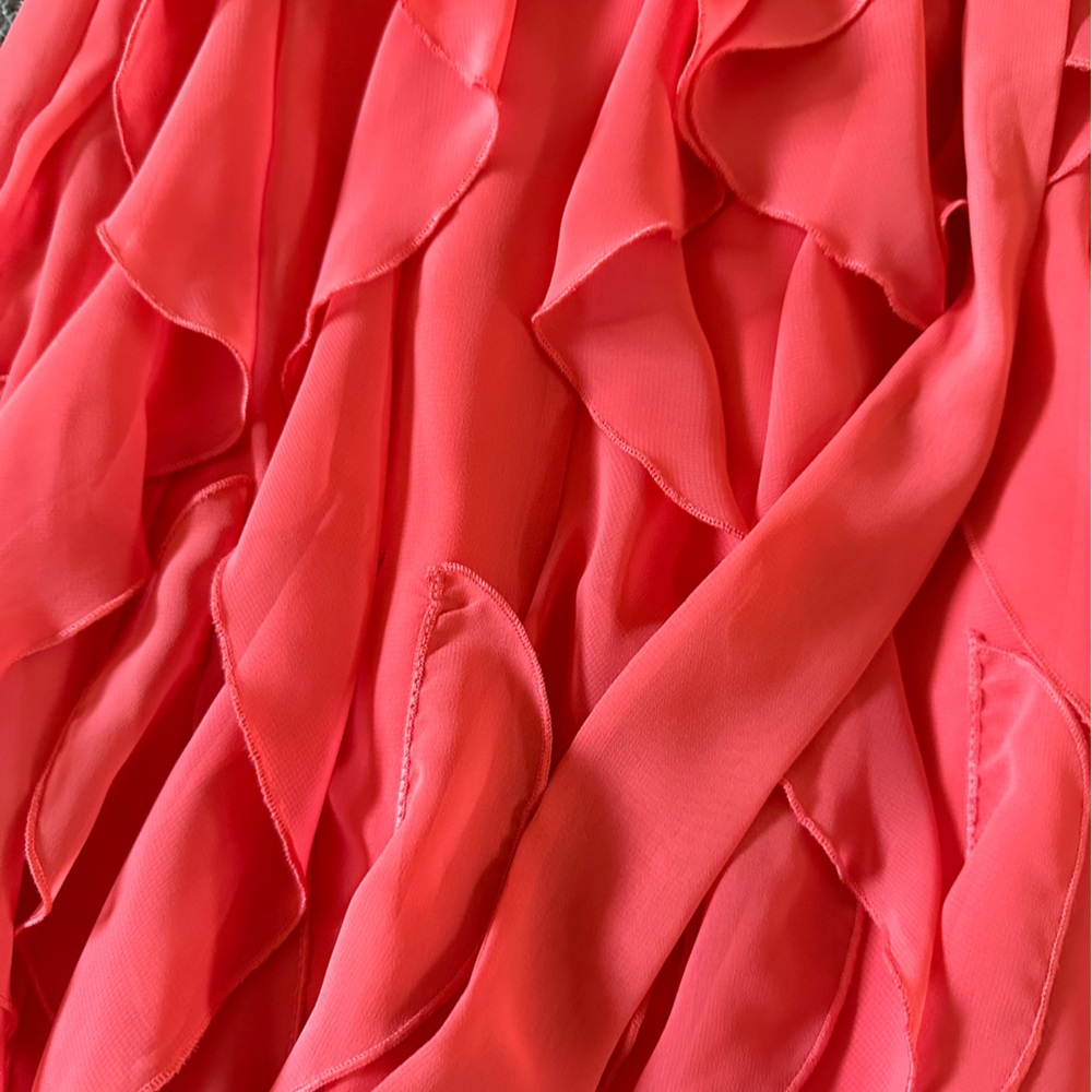 Calvin Klein Coral Party or Formal Dress Beautiful, size 6 - Picture 11 of 12